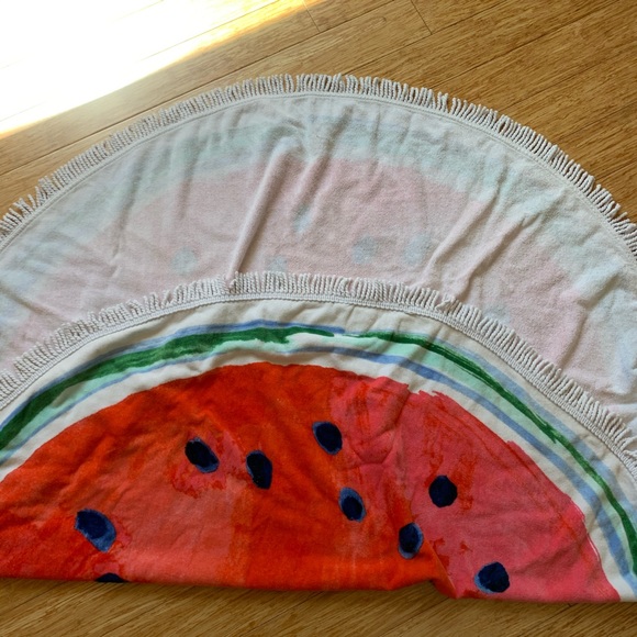 Watermelon round towel - Picture 4 of 4
